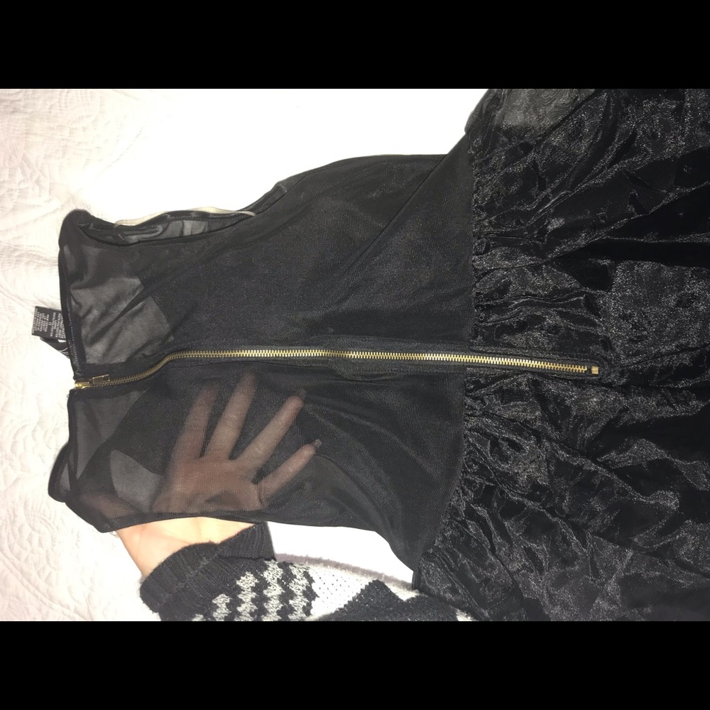 Black tight puffy dress with TUTU